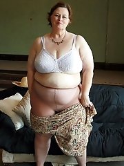 Horny fat old sexy boobs